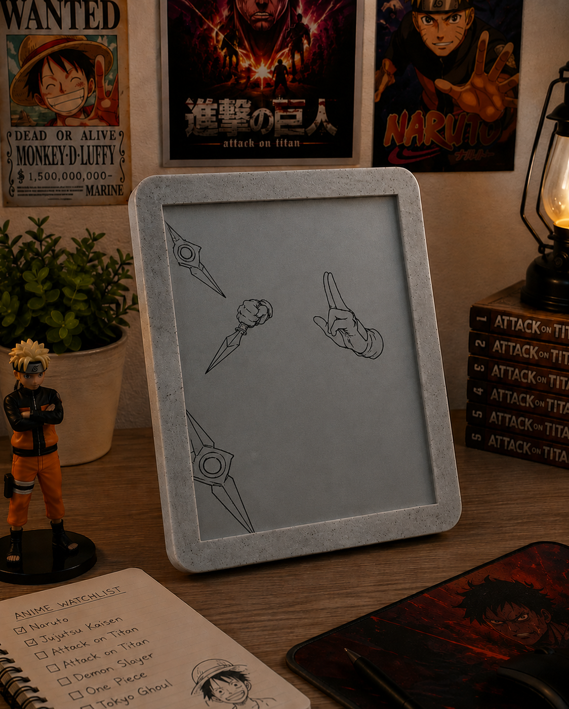 Kakashi 4d portrait